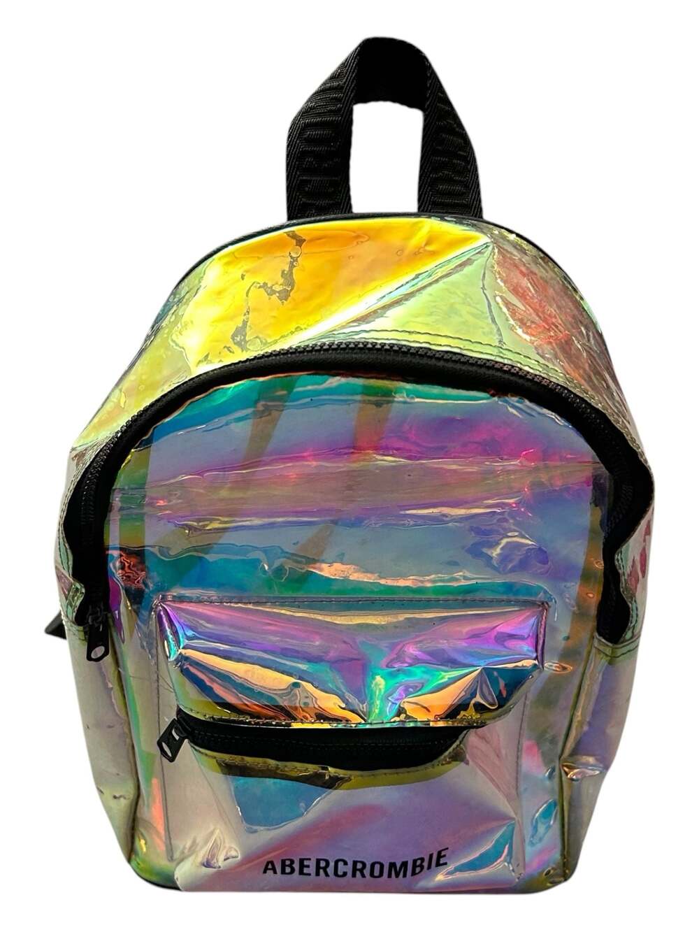 Abercrombie & Fitch Iridescent Holographic Mini Backpack Z75